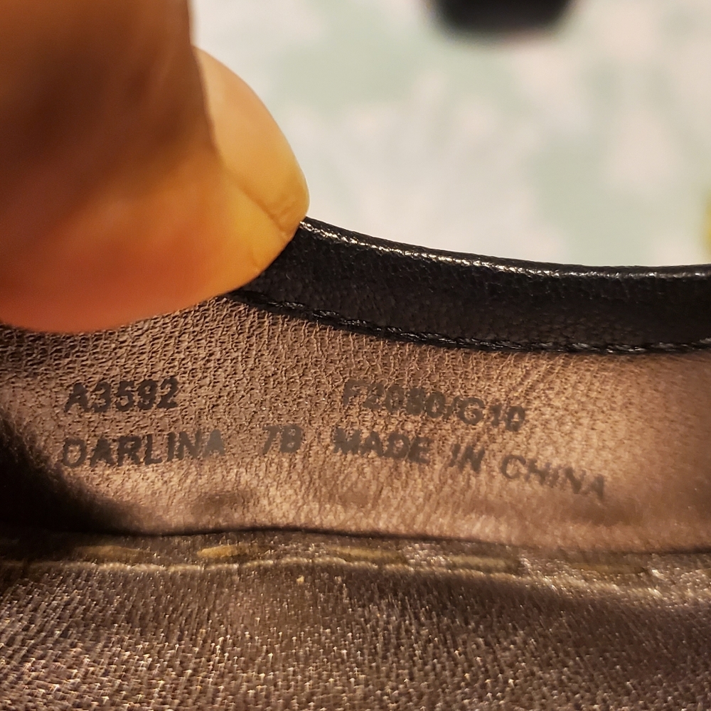 Coach heels Darlina color Black Leather - Picture 12 of 13